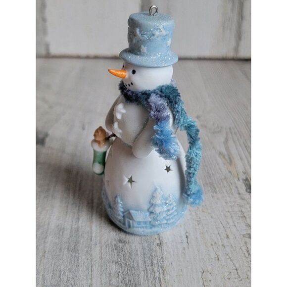 Hallmark Stanley t star 2008 ornament Xmas Snowman - Picture 2 of 8